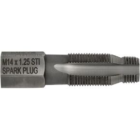 M14 x 1.25 Spark Plug Piloted Helicoil STI Tap - for Re-Threading & Repairing Taper Seat & Gasket Type Assemblies - Made in India