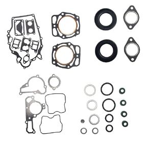 Complete Engine Gasket Kit for Kawasaki Gas Mule KAF620 2500, 2510, 2520, 3000, 3010, 3020, 4000, 4010 FD620 & FD661 with 2 Oil Seals Dirt Bike Engine Gasket Valve Seal O-Ring Set Kit New