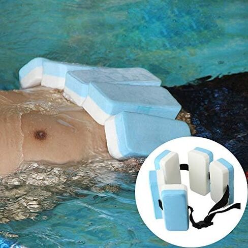 حزام السباحة، إسفنج الطفو المساعد القابل للإزالة من مادة إي في إيه يساعد على السباحة حزام خصر للأطفال والكبار للتدريب على السباحة in Kuwait
