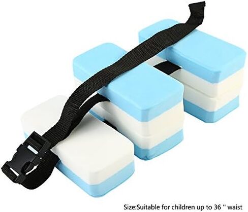 حزام السباحة، إسفنج الطفو المساعد القابل للإزالة من مادة إي في إيه يساعد على السباحة حزام خصر للأطفال والكبار للتدريب على السباحة in Kuwait