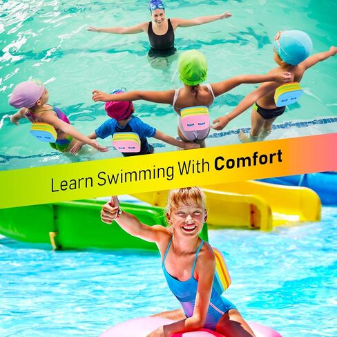 3 Pcs Swim Back Bubble Float for Kids Adjustable 3 Layers Swimming Bubble Belt Split Foam Safety Training Toddler Swim Float for Children Sport Pool Lesson Equipment Swimming Beginners Floaties in Saudi Arabia