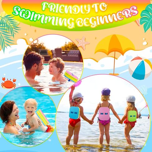 3 Pcs Swim Back Bubble Float for Kids Adjustable 3 Layers Swimming Bubble Belt Split Foam Safety Training Toddler Swim Float for Children Sport Pool Lesson Equipment Swimming Beginners Floaties in Saudi Arabia