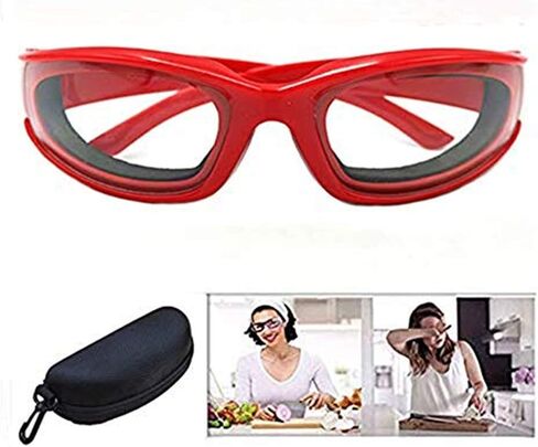 Onion Goggles Tear Free Saftey Glasses for Kitchen。Anti-tear, Dustproof, Anti-fog, Windproof。 (Purple) in Saudi Arabia
