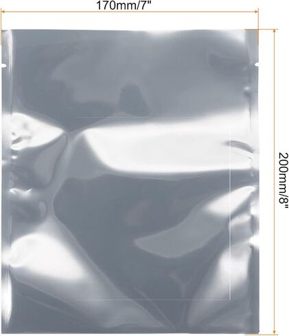 Anti Static Bags ESD Shielding Bags Reusable, [for Electronic Device GPU Hard Drive SSD HDD Motherboard] - 7x8inch/25pcs in Saudi Arabia