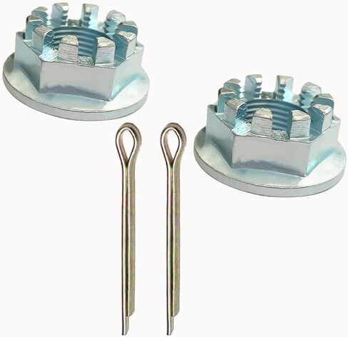 Set Of 2 Rear Axle Nuts W/Pin NEW Compatible With Honda TRX400EX 400 1999-2008 300EX in Kuwait