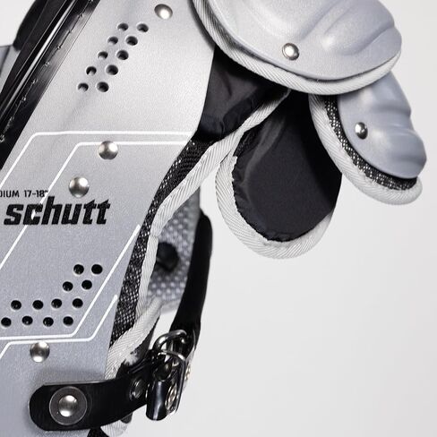 وسادات كتف كرة القدم Schutt XV Skill للاعب الوسط، جهاز استقبال واسع، ظهر دفاعي in Saudi Arabia