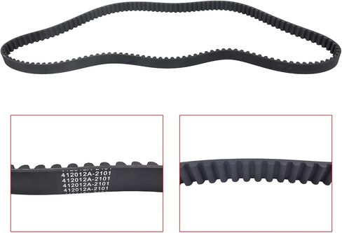Rear Drive Belt 137 Tooth 1-1/8" Replacement for Harley Davidson Sportster XL 1200 2004-2006 4057104B 12040085 in Saudi Arabia