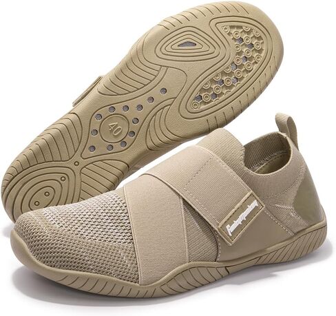 أحذية FUNKYMONKEY الرجالية للرياضات المائية المحبوكة سريعة الجفاف والجزء العلوي سهل الارتداء أحذية مائية مناسبة للمناسبات غير الرسمية والمشي واللياقة البدنية والخوض وغيرها من المناسبات in Kuwait