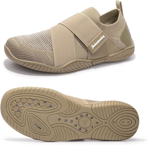 أحذية FUNKYMONKEY الرجالية للرياضات المائية المحبوكة سريعة الجفاف والجزء العلوي سهل الارتداء أحذية مائية مناسبة للمناسبات غير الرسمية والمشي واللياقة البدنية والخوض وغيرها من المناسبات in Kuwait