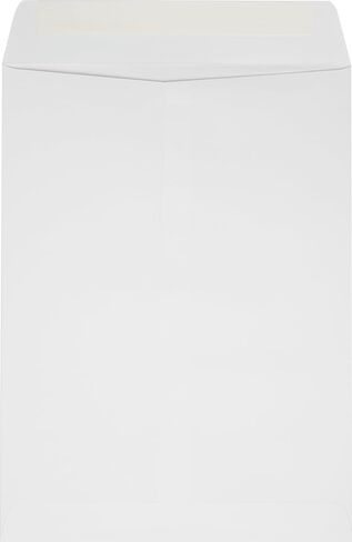 LUXPaper 9 x 12 Open End Window Envelopes | Peel & Press | White Linen | 80lb. Text | 250 Qty in Saudi Arabia