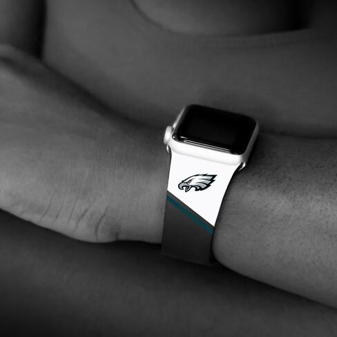 Game Time Philadelphia Eagles HD Champion Series Watch Band Compatible with Apple Watch in Saudi Arabia