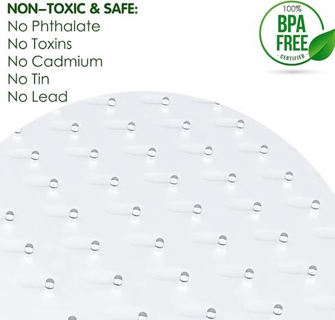 حصيرة كرسي مكتب WASJOYE للسجاد، سجادات شفافة مستديرة مقاس 91.44 سم مع شفة ممتدة للكراسي جيدة للمكاتب والمكتب والمنزل، حصيرة PVC متدحرجة شديدة التحمل للكرسي على السجاد للعمل والمنزل والألعاب in Kuwait