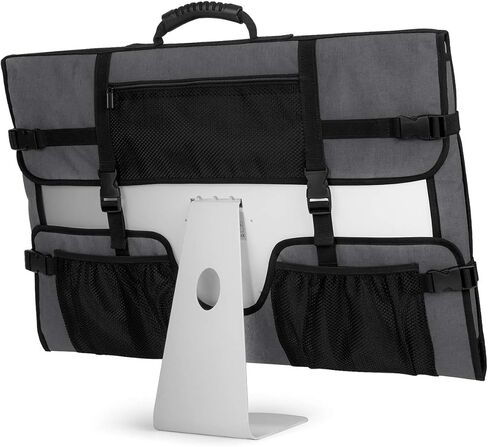 CURMIO Carrying Bag Compatible with Apple 21.5" All in One Desktop PC, Gray in Kuwait
