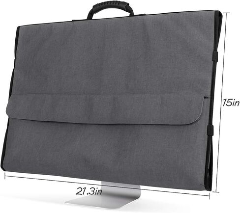 CURMIO Carrying Bag Compatible with Apple 21.5" All in One Desktop PC, Gray in Kuwait