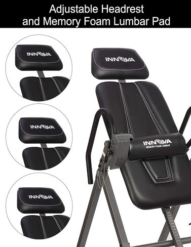 Innova Inversion Table with Memory Foam Lumbar Pad in Saudi Arabia
