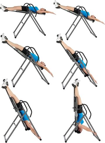Innova Inversion Table with Memory Foam Lumbar Pad in Saudi Arabia