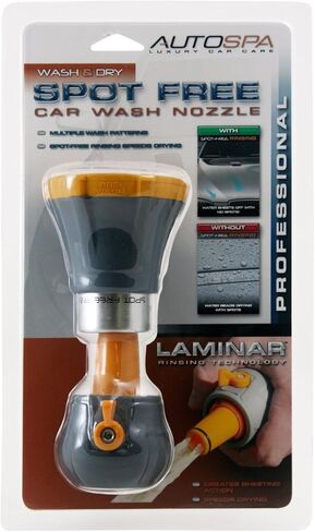 فوهة غسيل السيارات الاحترافية من AutoSpa 90058AS مع شطف سقيفة مياه خالية من البقع in Kuwait