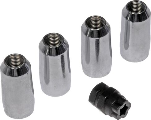 Wheel Nut Lock Chrome Duplex Acorn M14-1.50 in Saudi Arabia