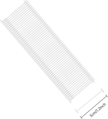 2 inch Standard Tagging Gun Fasteners, BS ONE 6000pcs not jam The Clothing Tagging Gun Tag Barbs Attachments Price Label for All Standard Price Tag Gun in Kuwait