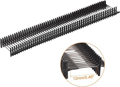 MECCANIXITY Standard Tagging Fasteners Plastic Regular for Garment Price Tag Label Tagging Barbs Black 0.39 Inch/10mm Pack of 1000 in Saudi Arabia