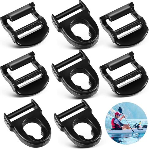 Honoson 8 Pcs Summer Kayak Replacement Seat Clips and Hooks Kayak Seat Accessories for Sports Outdoor in Saudi Arabia