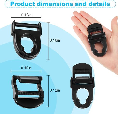 Honoson 8 Pcs Summer Kayak Replacement Seat Clips and Hooks Kayak Seat Accessories for Sports Outdoor in Saudi Arabia