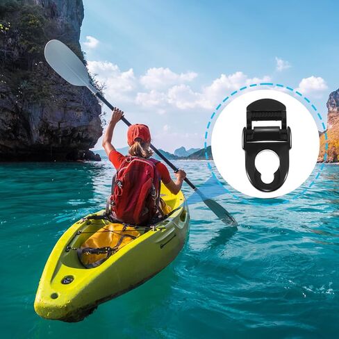 Honoson 8 Pcs Summer Kayak Replacement Seat Clips and Hooks Kayak Seat Accessories for Sports Outdoor in Saudi Arabia