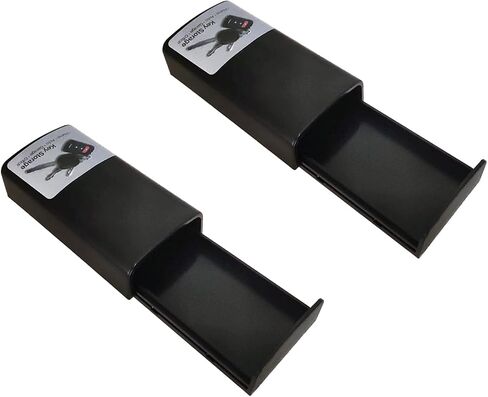 Magnetic Key Box Hide a Key Outside Strong Magnet Spare Key Hider Secret Key Holder Under Car for Car Home Garage Office Safe Emergency Key Case in Saudi Arabia