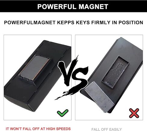 Magnetic Key Box Hide a Key Outside Strong Magnet Spare Key Hider Secret Key Holder Under Car for Car Home Garage Office Safe Emergency Key Case in Saudi Arabia