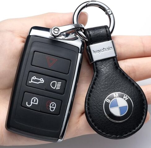 Zomanon سلسلة مفاتيح السيارة حلقة مفاتيح السيارة للنساء والرجال، حامل مفتاح فوب كيرينغ الأسرة الحاضر، حبل مفتاح السيارة فوب in Kuwait