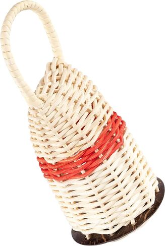 Meinl Percussion Caxixi, Small Size-NOT Made in China-Rattan with Coconut Bottom, 2-Year Warranty (CAX1) in Saudi Arabia