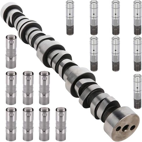 ECCPP Engine Camshaft and Lifters Fit for 2008-2009 for Buick LaCrosse 2007-2013 for Chevy Avalanche 2008-2013 for Chevy Silverado 1500 CamShaft Lifters Kit MC1394 T101068 12639516 HL177 HL124 in Saudi Arabia
