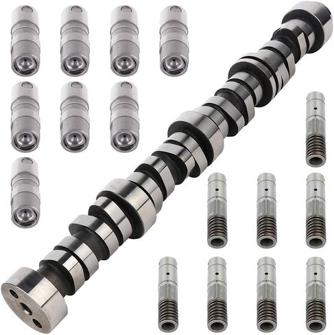 ECCPP Engine Camshaft and Lifters Fit for 2008-2009 for Buick LaCrosse 2007-2013 for Chevy Avalanche 2008-2013 for Chevy Silverado 1500 CamShaft Lifters Kit MC1394 T101068 12639516 HL177 HL124 in Saudi Arabia