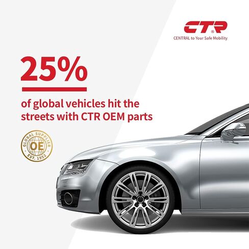 CTR CE0342L [OE Supplier] Front Left Outer Tie Rod End Compatible with Hyundai, Kia Vehicles - Replaces 56820-C1000, 56820-C1700, 56820-C1710, 56820-D3000, 56820-D3500, 56820-D3600, ES801229 in Saudi Arabia