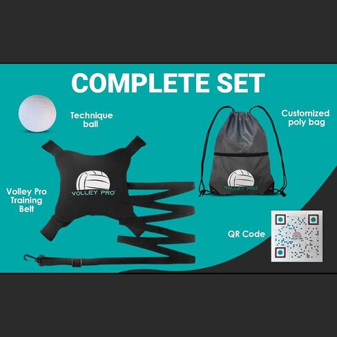 Volleyball Rebounder Training Equipment - Volleyball Serve Spike and Hitting Trainer. Volleyball Accessories Indoor and Outdoor - Great Volleyball Gifts for Teen Girls in Saudi Arabia