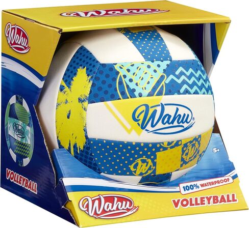 Wahu 100% Waterproof Soft Beach Volleyball for Play in and Out of Water, Outdoor Regulation Size 5 Volleyball for Beach and Pool, Green in Saudi Arabia