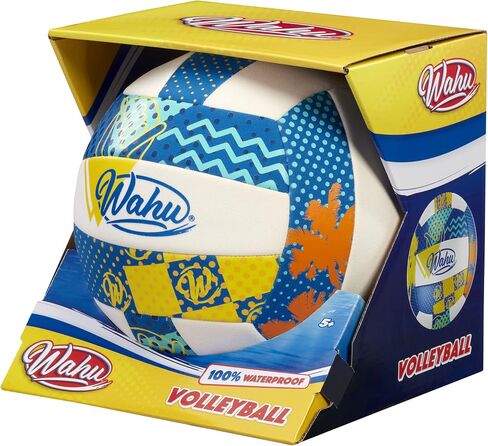 Wahu 100% Waterproof Soft Beach Volleyball for Play in and Out of Water, Outdoor Regulation Size 5 Volleyball for Beach and Pool, Green in Saudi Arabia