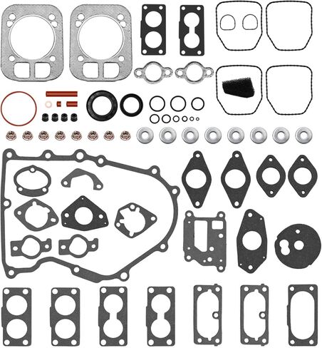 24755113-S 24755158-S Engine Gasket Kit Valve Seal O-Ring Set Kit Replacement for Kohler CH25 CH26 CH730S CH750 CV25 CH740-3343 ECH730-3017 ECH730-3032 Lawn & Garden Equipment Engine in Kuwait