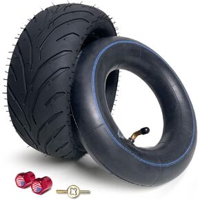 Premium Hyssk 110/50-6.5 Tire and Tube for 38cc 47cc 49cc Kids Mini Pocket Rocket Bike Rear Back Tire