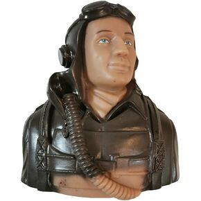 1/5 Pilot Figures WWII Hand Painted for RC Airplanes Model Plane Aircraft Warbird Sport Jet Car Boat Drone Toy Driver (FL-P-0222C)