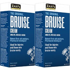 ZAX'S ORIGINAL Arnica Bruise Cream, 2-Pack - Comforting Cream for Bruises and Swelling, Infused with Arnica, Gentle Skincare, Supports Skin Appearance