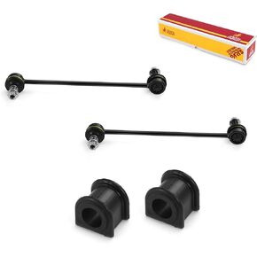Metrix Premium Chassis Parts - 4 PC L/R Front Sway Bar Stabilizer End Link & Front Stabilizer Bar Bushing Kit Fits 2007-2017 Jeep Compass, Replacement K750385, K200216, Made in Europe
