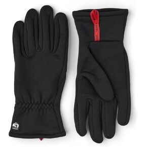 Hestra Touch Point Fleece 5-Finger Glove Liner I Machine Washable, Touch Screen Compatible Liner for Added Warmth