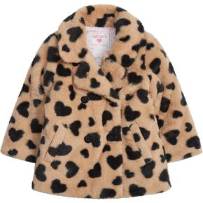 Carter's Girls' Faux Fur Fashion Jacket