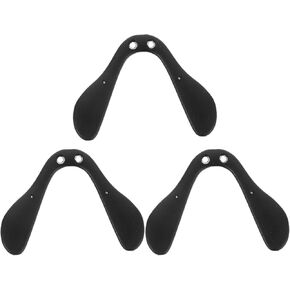 3PCS U Shaped Eyeglasses Nose Pads Sports Nose Pads Anti-Slip Nose Pads Replacement Nose Pads for Cycling Sunglasses