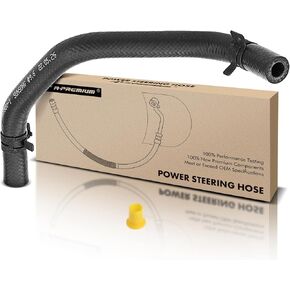 A-Premium Power Steering Return Hose Line Assembly Compatible with Hyundai Accent 2000-2006 1.5L 1.6L Upper To Cooler Line