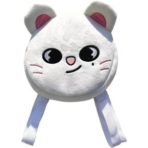 Cute Plush Mini Backpack, 10 inches soft material Cute Animal Charater backpack. Skzooo 10x9x2 inches Backpack Cute charaters (Jiniret)