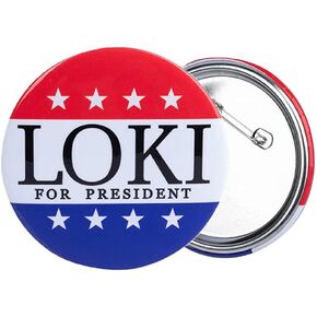 Lokii Badge Props Pin Accessories for Halloween Role Cosplay Costume Cosplay Party Role-play Cosplay Props Decoration Party Christm