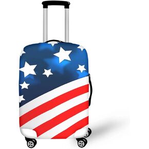 Biyejit Fire Water Basketball Travel Suitcase Cover Elastic Luggage Case Dust Cover Anti-scratch Luggage Cover for 18-32 Inch Suitcase Essential Accessories