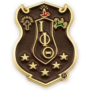 Iota Phi Theta Shield Lapel Pin